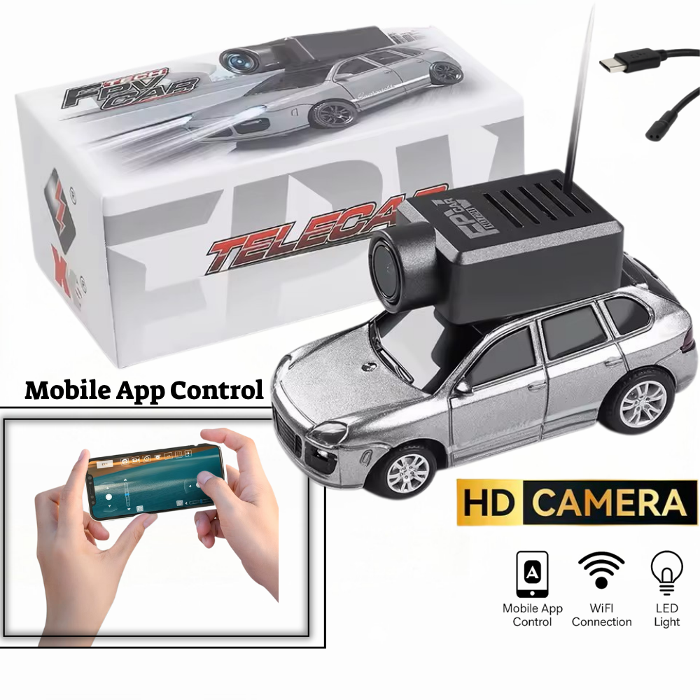 ZoomyGo™ – The Smart Toy Car with a Camera POV
